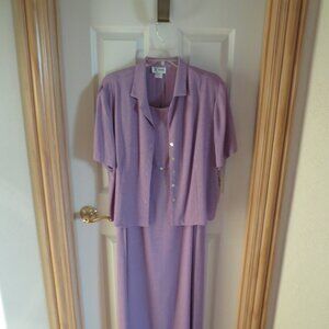 Lavender Spring/Summer Dress (K-Studio) - Size 16